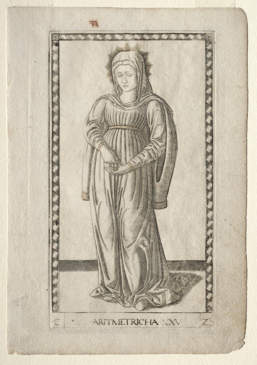 Aritmetikk (fra Tarocchi, serie C: Liberal Arts, #25) av Master of the E Series Tarocchi