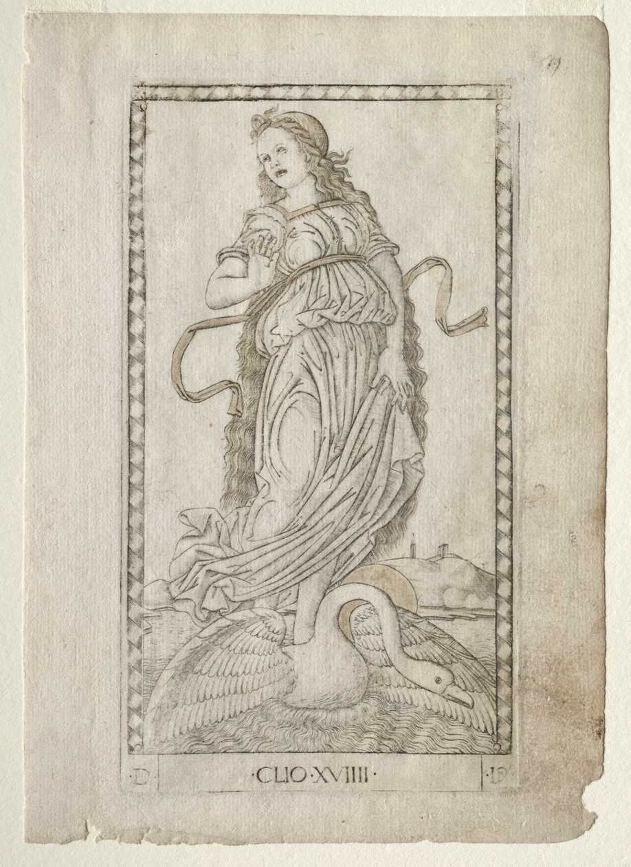 Clio (historie) (fra Tarocchi-serien D: Apollo and the Muses, #19) av Master of the E Series Tarocchi
