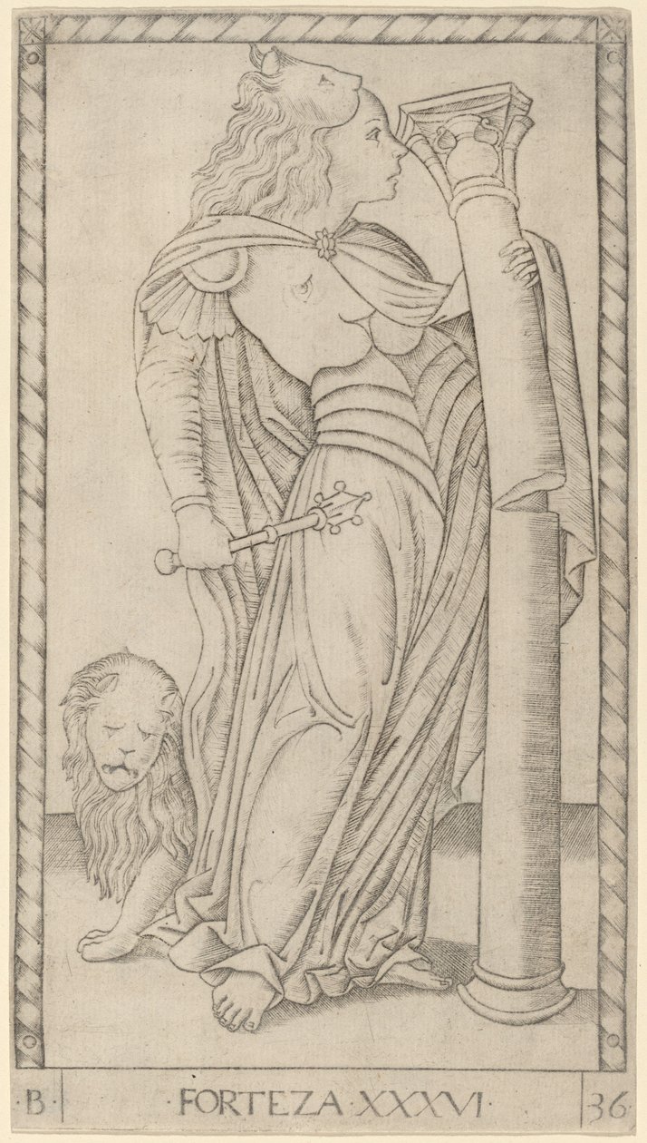 Styrke (styrke) av Master of the E Series Tarocchi