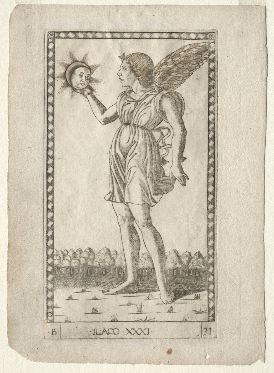 Genius of the Sun (fra Tarocchi, serie B: Cosmic Principles & Virtues, #31) av Master of the E Series Tarocchi