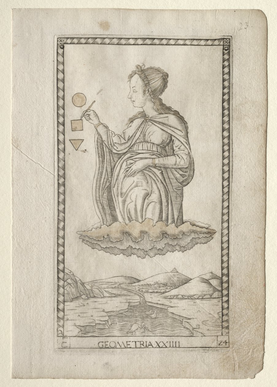 Geometri (fra Tarocchi, serie C: Liberal Arts, #24) av Master of the E Series Tarocchi