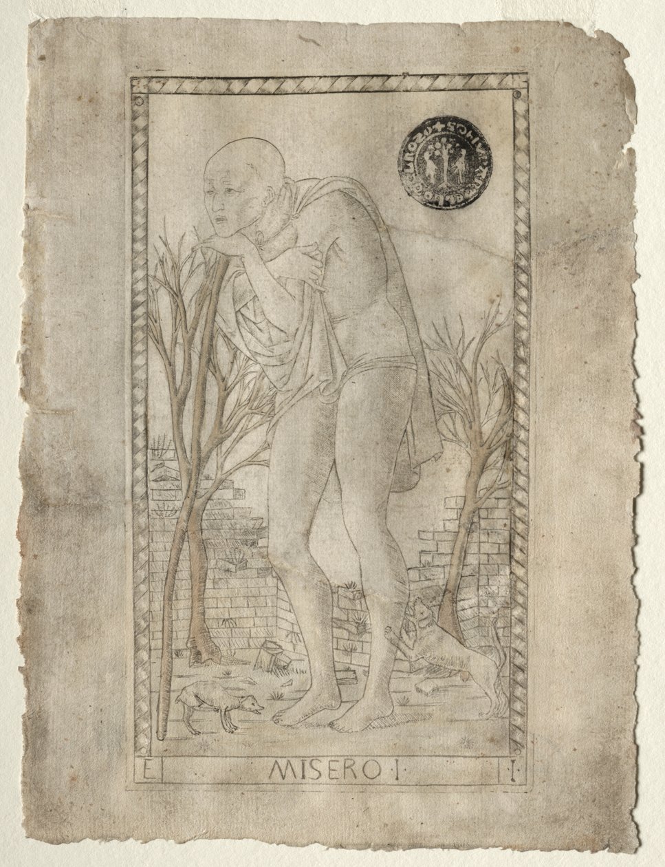 The Beggar (fra Tarocchi, serie E: Conditions of Man, #1) av Master of the E Series Tarocchi