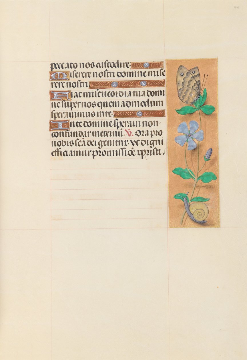 Hours of Queen Isabella the Catholic, Queen of Spain: Fol. 114r, ca. 1500. av Master of the First Prayerbook of Maximillian