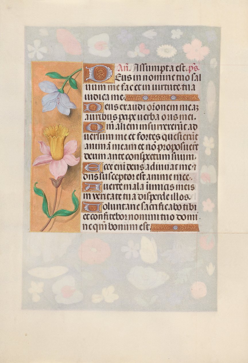 Hours of Queen Isabella the Catholic, Queen of Spain: Fol. 127v, ca. 1500. av Master of the First Prayerbook of Maximillian