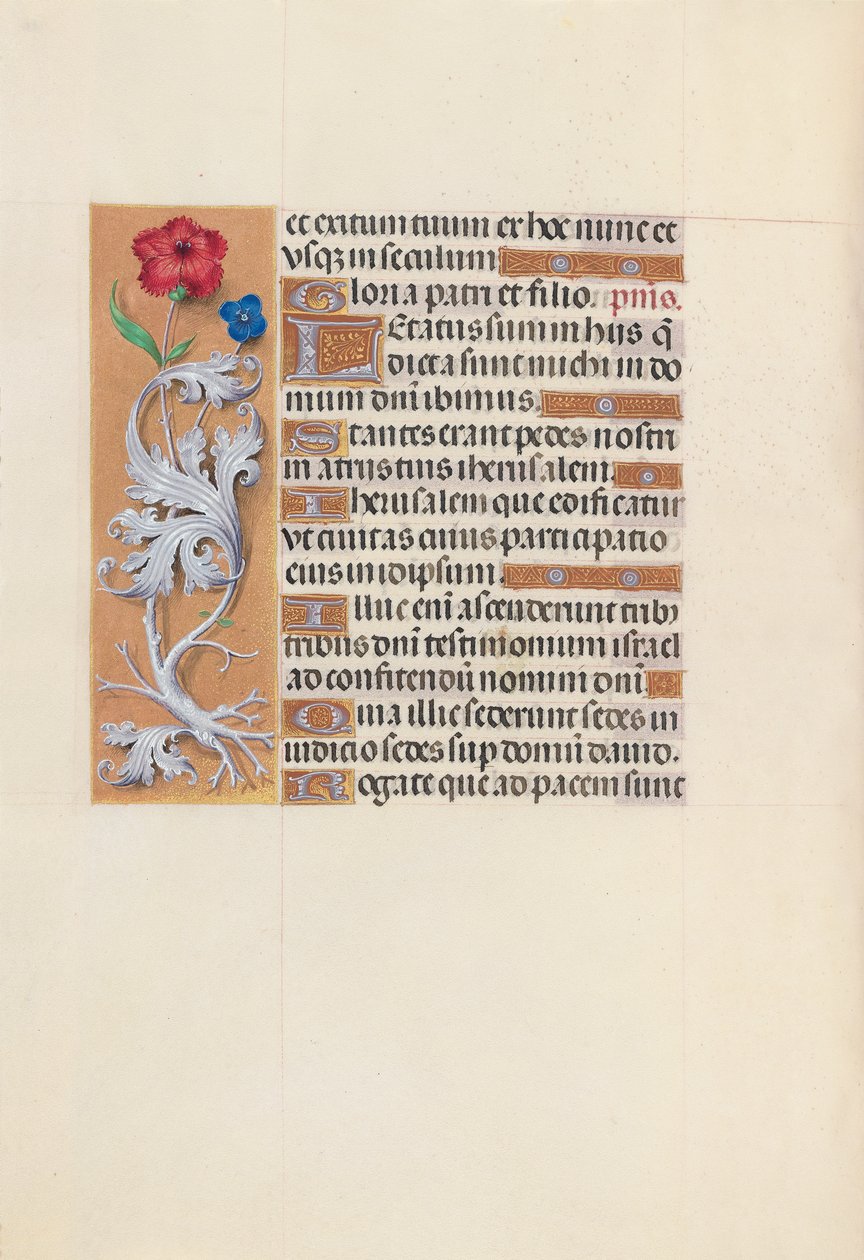 Hours of Queen Isabella the Catholic, Queen of Spain: Fol. 133v, ca. 1500. av Master of the First Prayerbook of Maximillian
