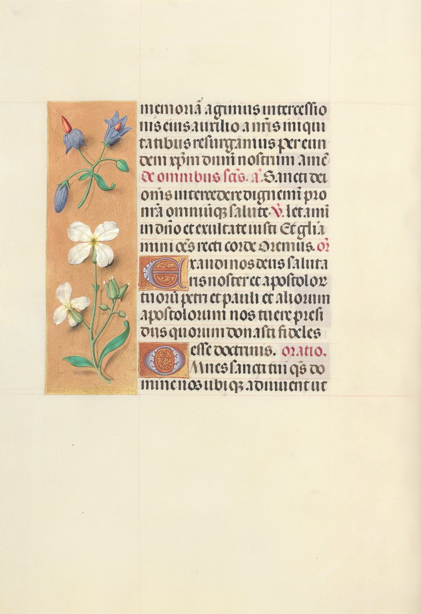 Hours of Queen Isabella the Catholic, Queen of Spain: Fol. 139v, ca. 1500. av Master of the First Prayerbook of Maximillian
