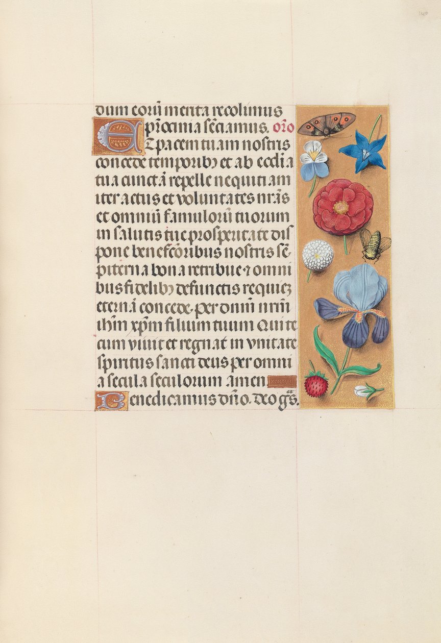 Hours of Queen Isabella the Catholic, Queen of Spain: Fol. 140r, ca. 1500. av Master of the First Prayerbook of Maximillian