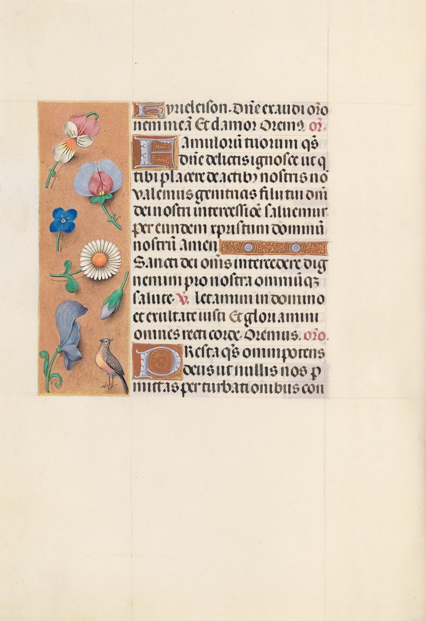 Hours of Queen Isabella the Catholic, Queen of Spain: Fol. 144v, ca. 1500. av Master of the First Prayerbook of Maximillian
