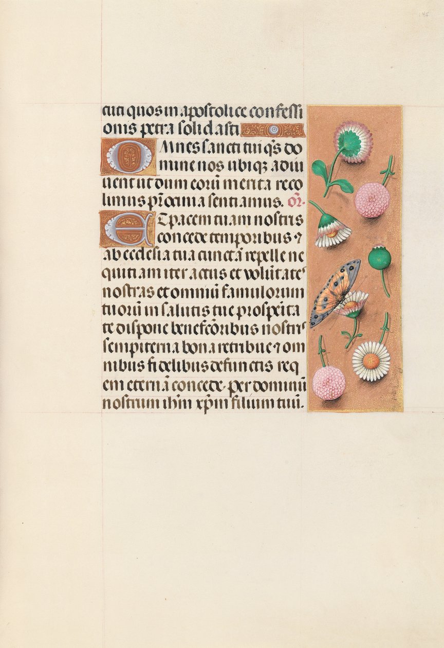 Hours of Queen Isabella the Catholic, Queen of Spain: Fol. 145r, ca. 1500. av Master of the First Prayerbook of Maximillian