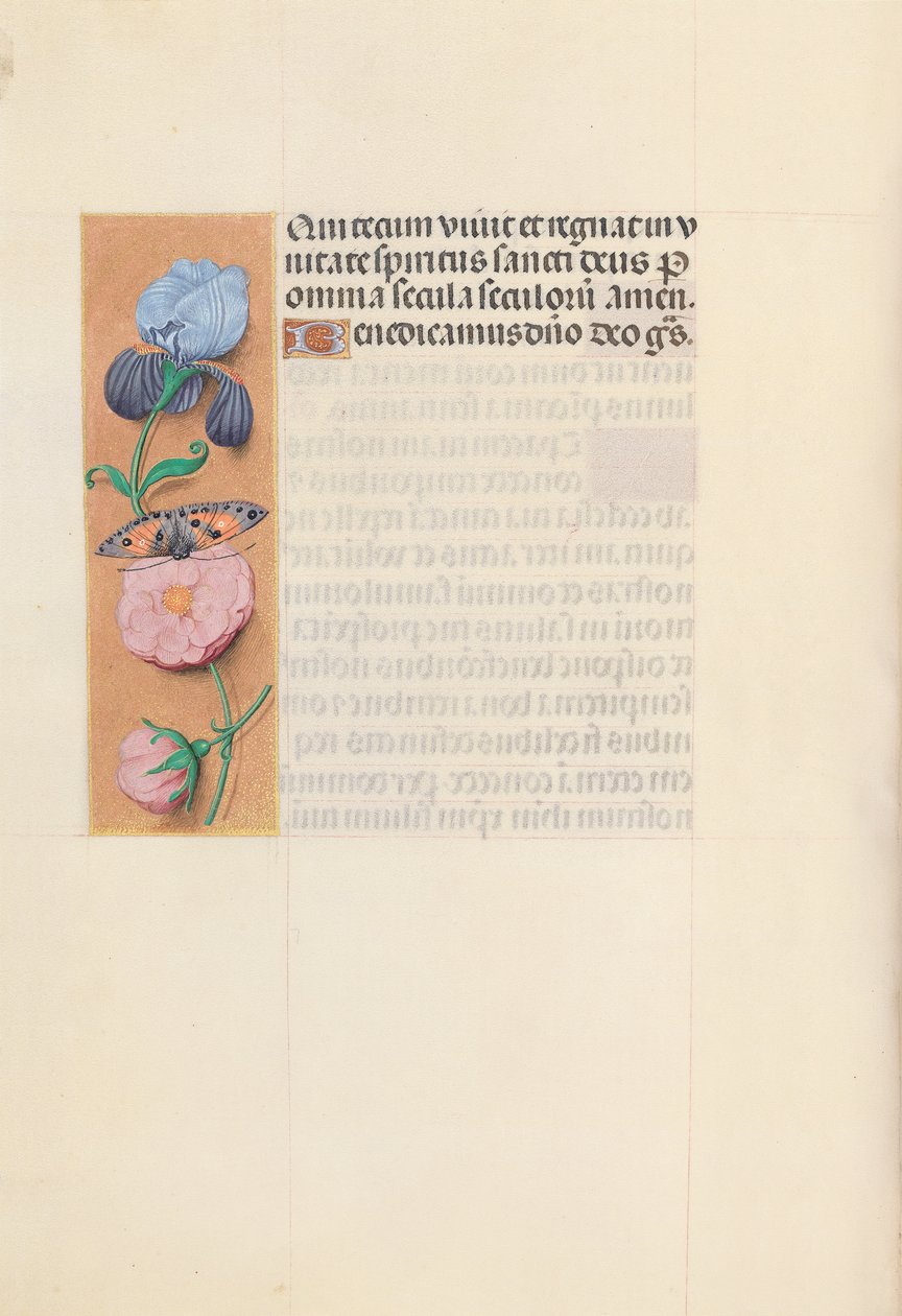 Hours of Queen Isabella the Catholic, Queen of Spain: Fol. 145v, ca. 1500. av Master of the First Prayerbook of Maximillian