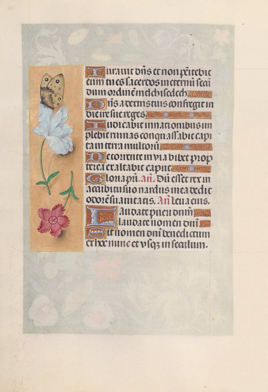Hours of Queen Isabella the Catholic, Queen of Spain: Fol. 147v, ca. 1500. av Master of the First Prayerbook of Maximillian