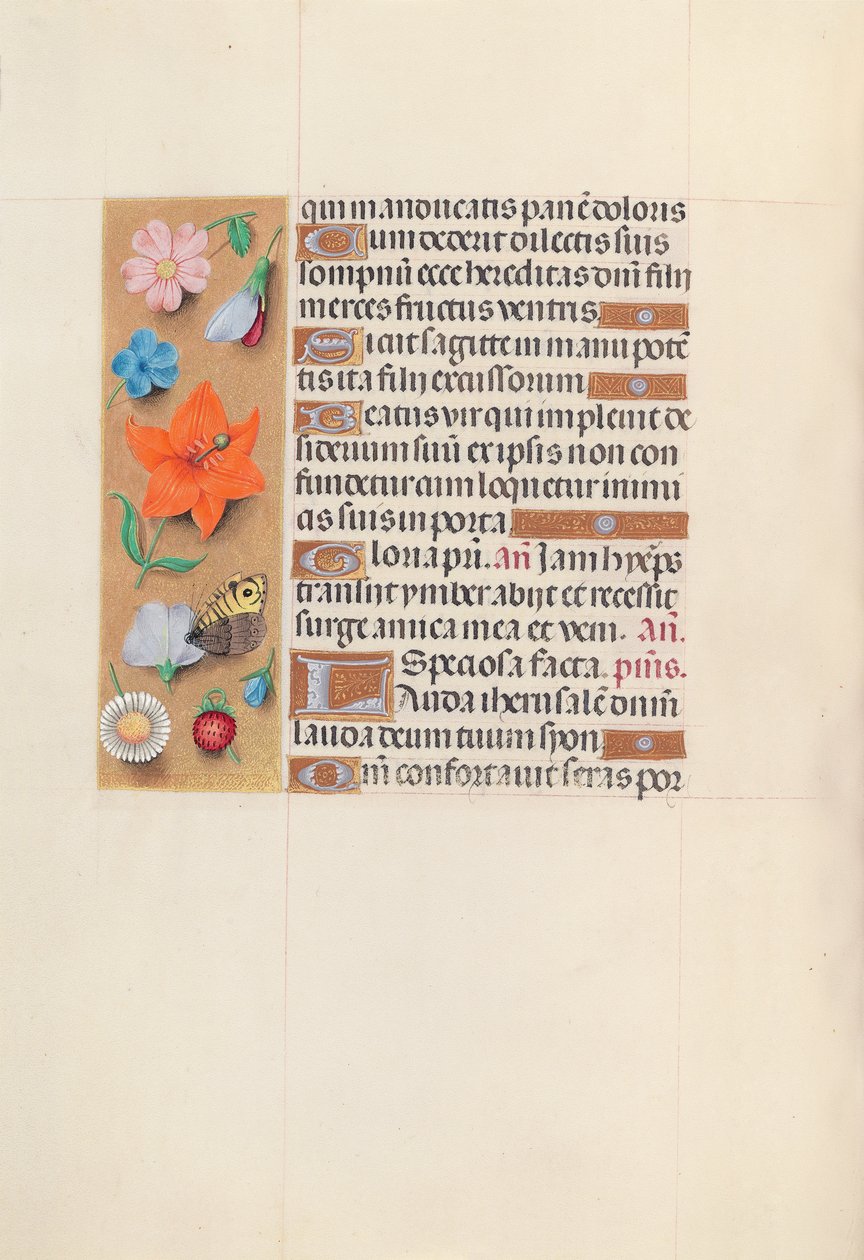 Hours of Queen Isabella the Catholic, Queen of Spain: Fol. 149v, ca. 1500. av Master of the First Prayerbook of Maximillian