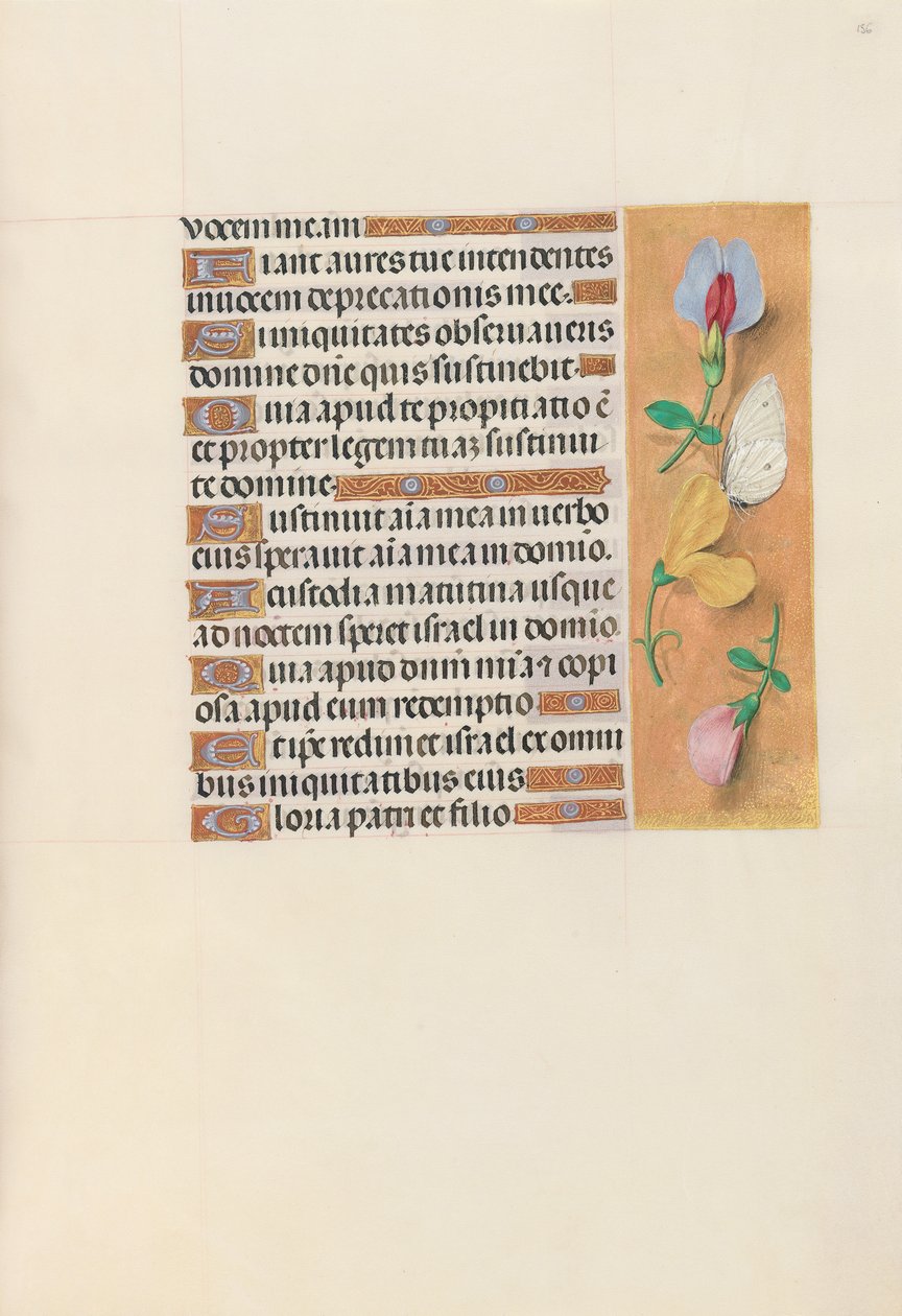 Hours of Queen Isabella the Catholic, Queen of Spain: Fol. 156r, ca. 1500. av Master of the First Prayerbook of Maximillian