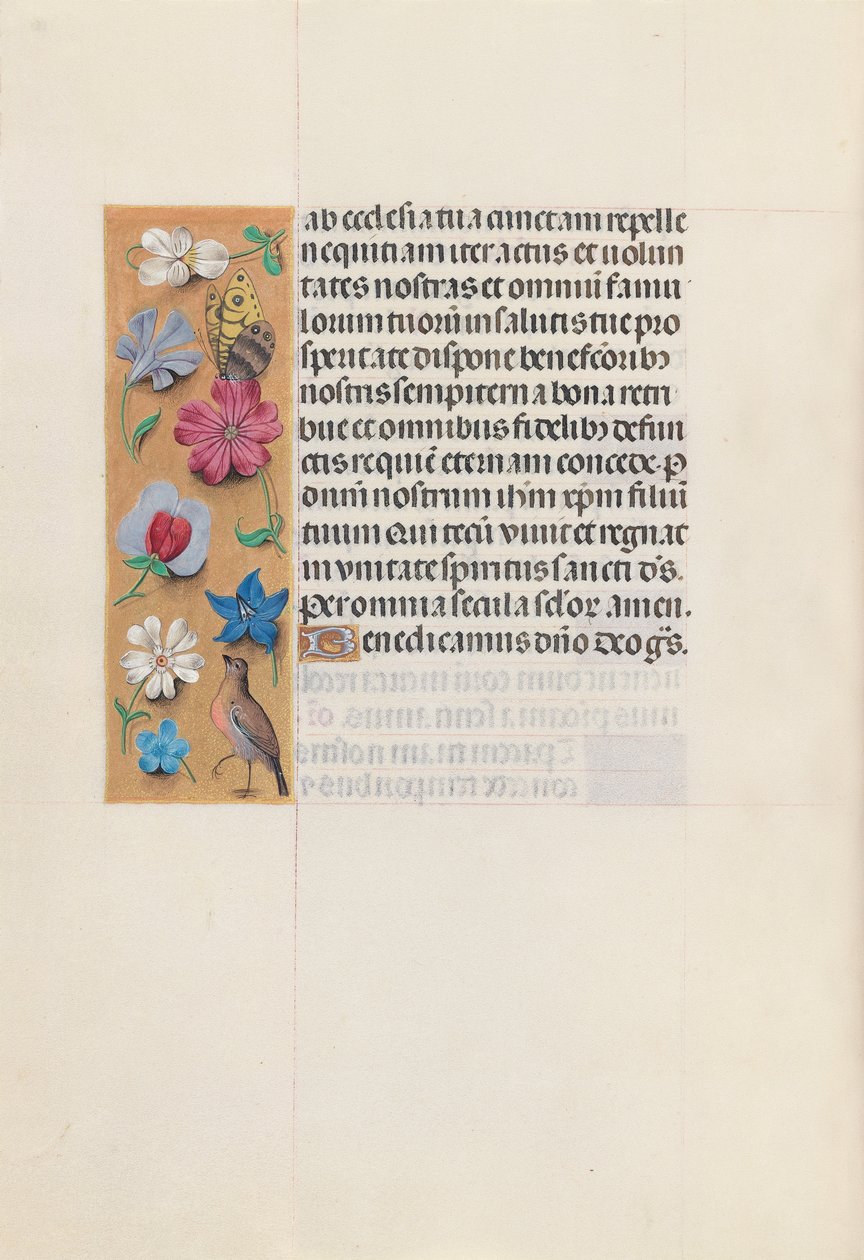 Hours of Queen Isabella the Catholic, Queen of Spain: Fol. 158v, ca. 1500. av Master of the First Prayerbook of Maximillian