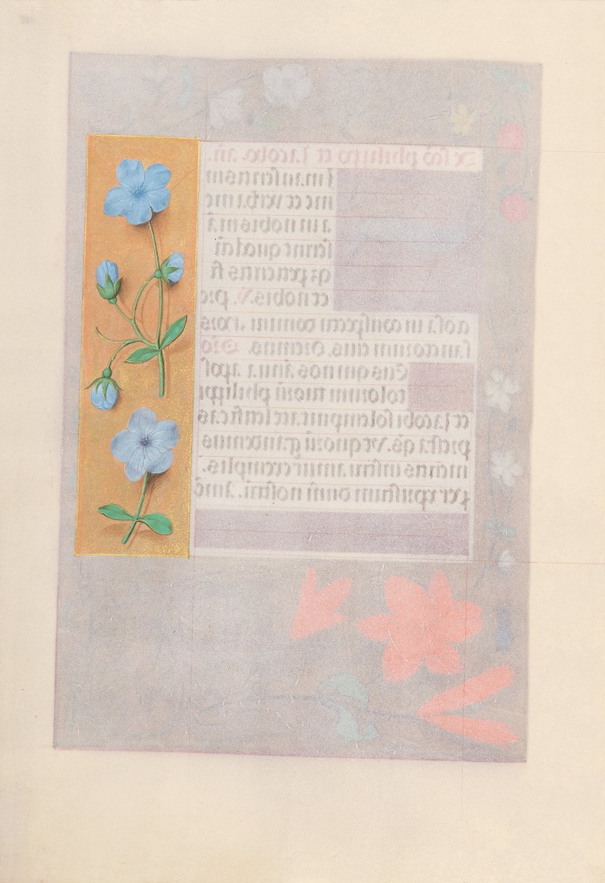 Hours of Queen Isabella the Catholic, Queen of Spain: Fol. 176v, ca. 1500. av Master of the First Prayerbook of Maximillian