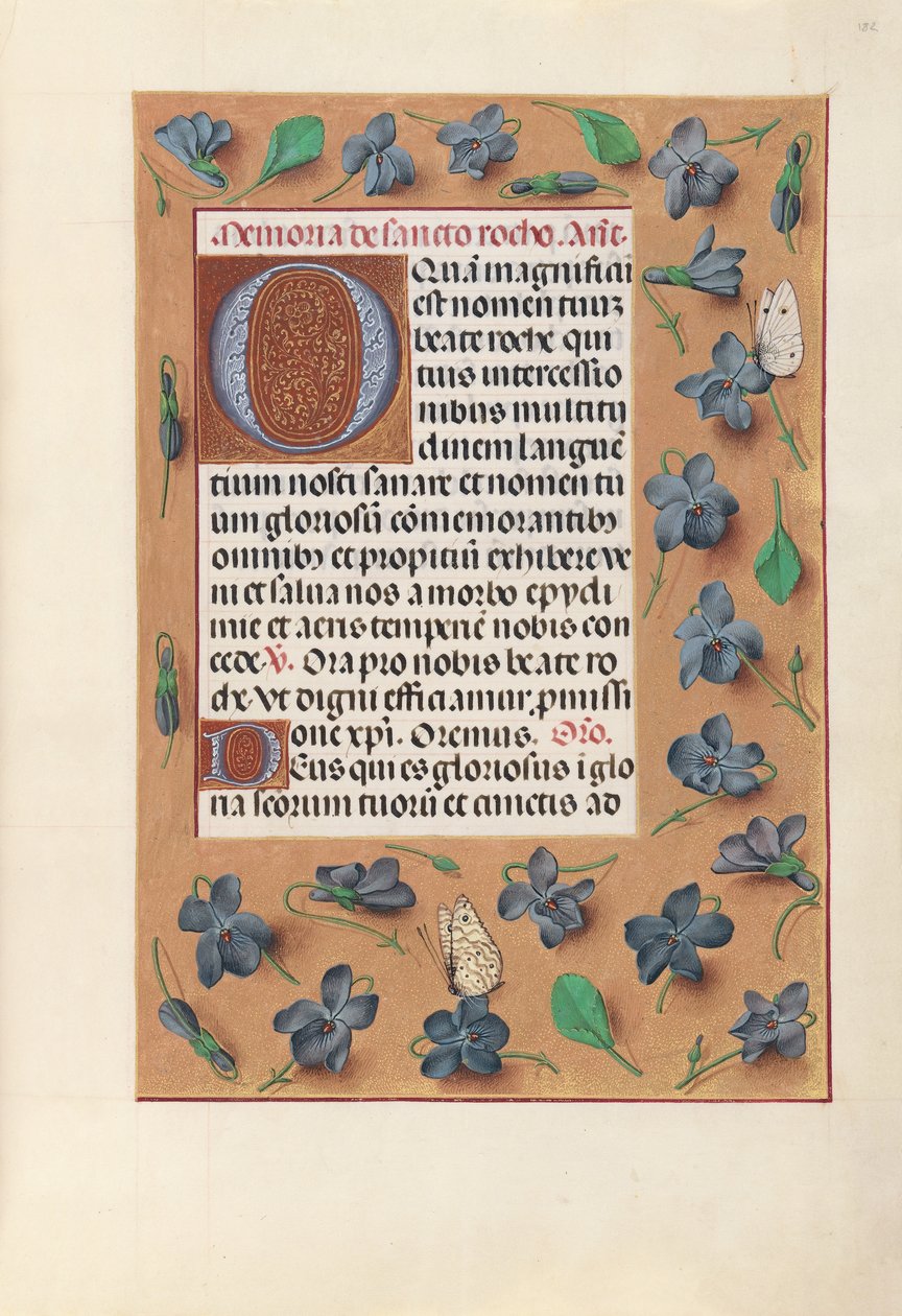 Hours of Queen Isabella the Catholic, Queen of Spain: Fol. 182r, ca. 1500. av Master of the First Prayerbook of Maximillian