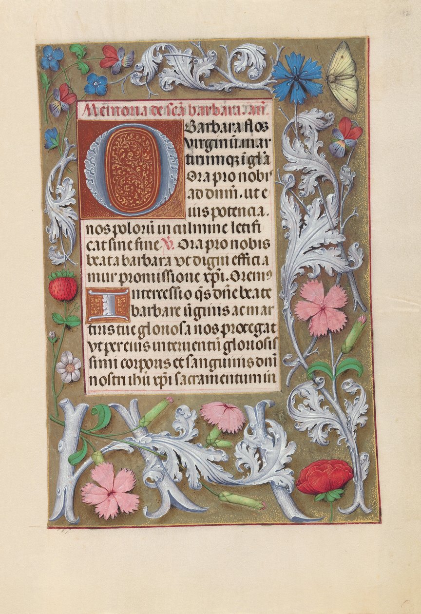 Hours of Queen Isabella the Catholic, Queen of Spain: Fol. 192r, ca. 1500. av Master of the First Prayerbook of Maximillian