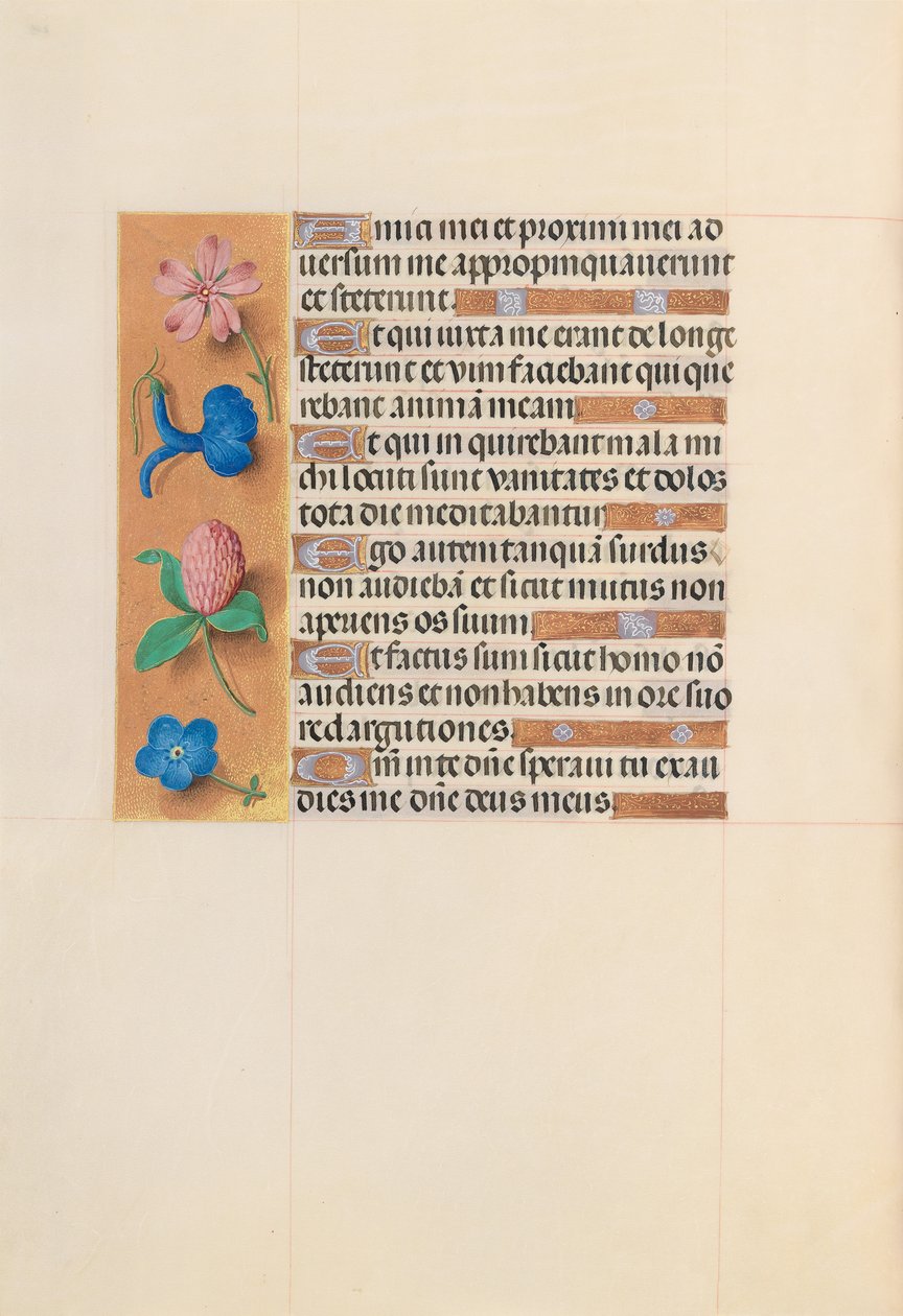 Hours of Queen Isabella the Catholic, Queen of Spain: Fol. 203v, ca. 1500. av Master of the First Prayerbook of Maximillian
