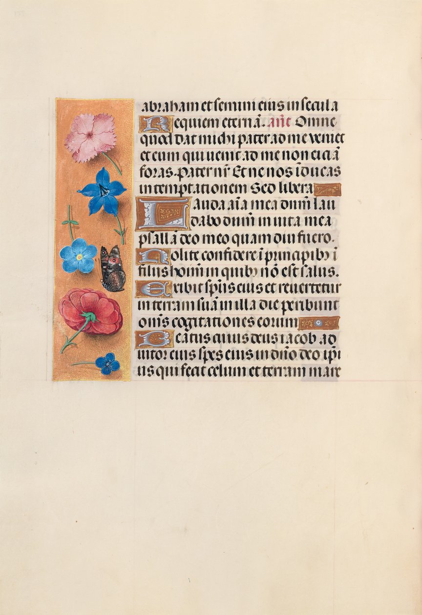 Hours of Queen Isabella the Catholic, Queen of Spain: Fol. 224v, ca. 1500. av Master of the First Prayerbook of Maximillian