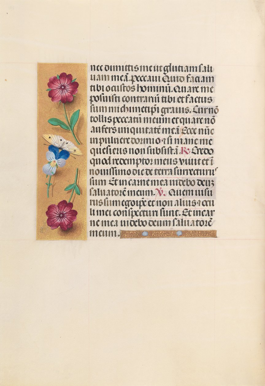 Hours of Queen Isabella the Catholic, Queen of Spain: Fol. 231v, ca. 1500. av Master of the First Prayerbook of Maximillian