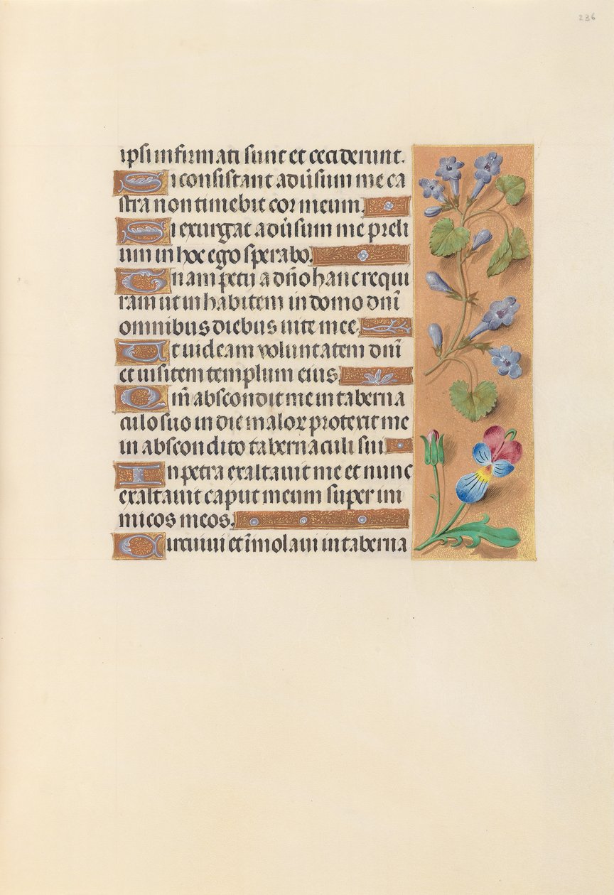 Hours of Queen Isabella the Catholic, Queen of Spain: Fol. 236r, ca. 1500. av Master of the First Prayerbook of Maximillian