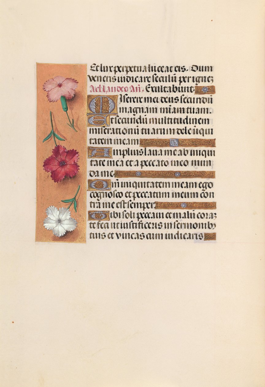Hours of Queen Isabella the Catholic, Queen of Spain: Fol. 246v, ca. 1500. av Master of the First Prayerbook of Maximillian
