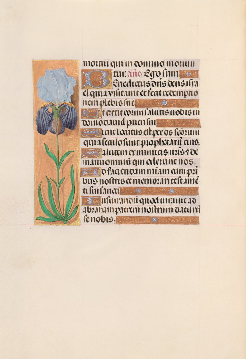 Hours of Queen Isabella the Catholic, Queen of Spain: Fol. 254v, ca. 1500. av Master of the First Prayerbook of Maximillian