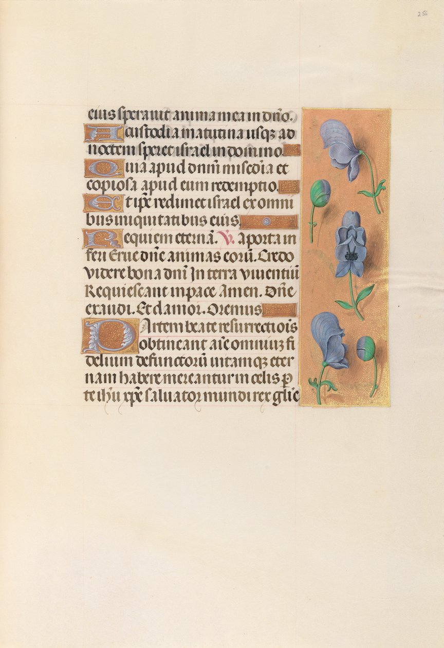 Hours of Queen Isabella the Catholic, Queen of Spain: Fol. 256r, ca. 1500. av Master of the First Prayerbook of Maximillian