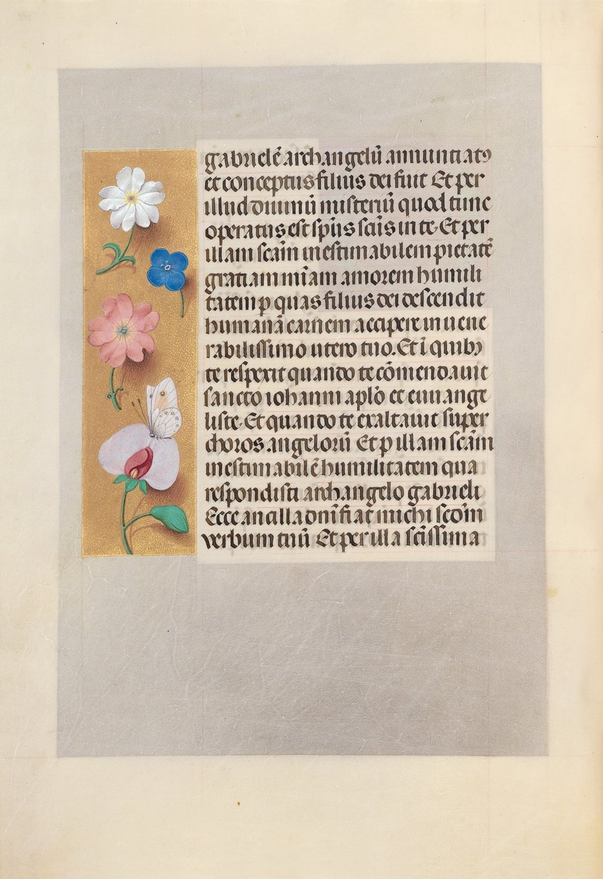 Hours of Queen Isabella the Catholic, Queen of Spain: Fol. 258v, ca. 1500. av Master of the First Prayerbook of Maximillian