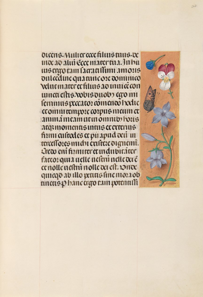 Hours of Queen Isabella the Catholic, Queen of Spain: Fol. 263r, ca. 1500. av Master of the First Prayerbook of Maximillian