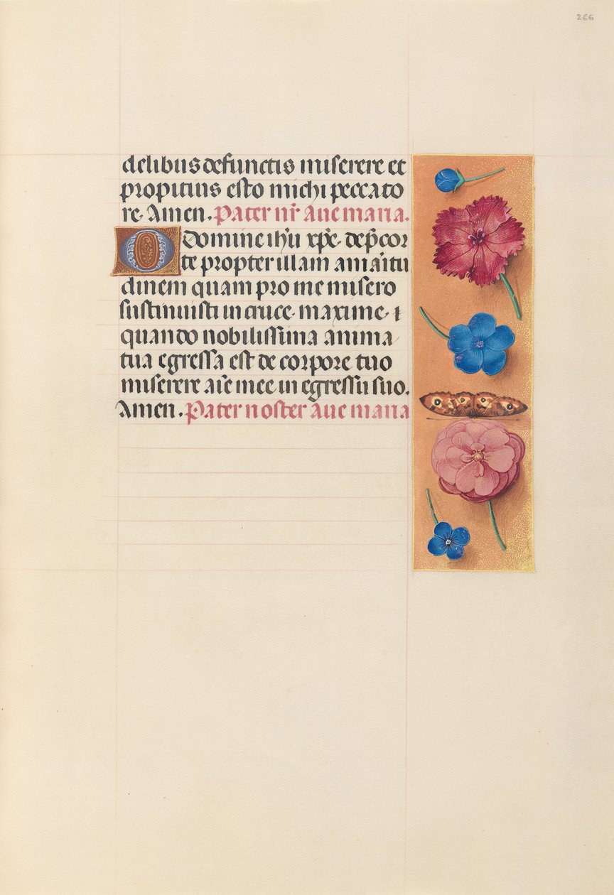 Hours of Queen Isabella the Catholic, Queen of Spain: Fol. 266r, ca. 1500. av Master of the First Prayerbook of Maximillian