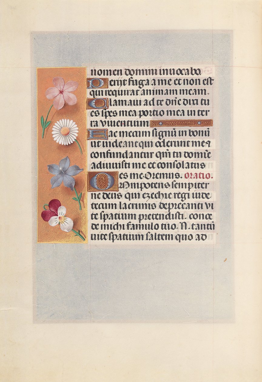 Hours of Queen Isabella the Catholic, Queen of Spain: Fol. 268v, ca. 1500. av Master of the First Prayerbook of Maximillian