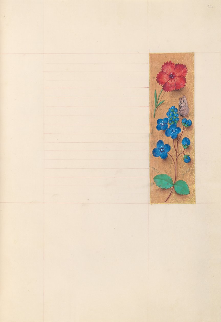 Hours of Queen Isabella the Catholic, Queen of Spain: Fol. 277r, ca. 1500. av Master of the First Prayerbook of Maximillian
