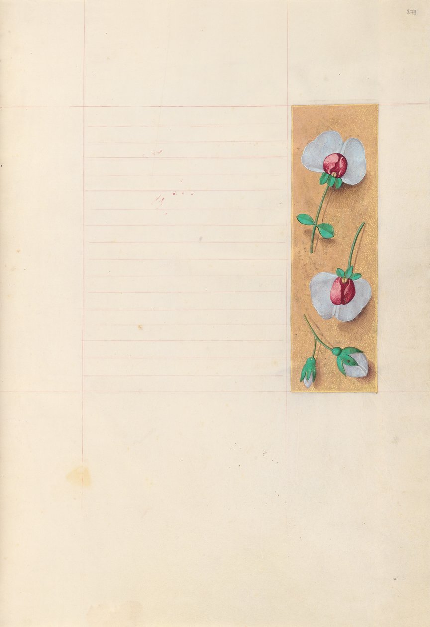 Hours of Queen Isabella the Catholic, Queen of Spain: Fol. 279r, ca. 1500. av Master of the First Prayerbook of Maximillian