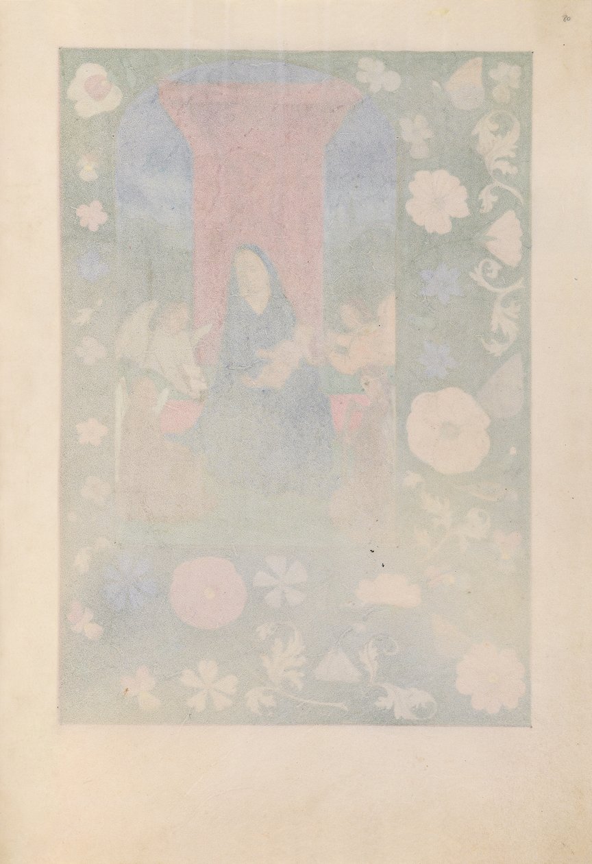 Hours of Queen Isabella the Catholic, Queen of Spain: Fol. 80r, ca. 1500. av Master of the First Prayerbook of Maximillian
