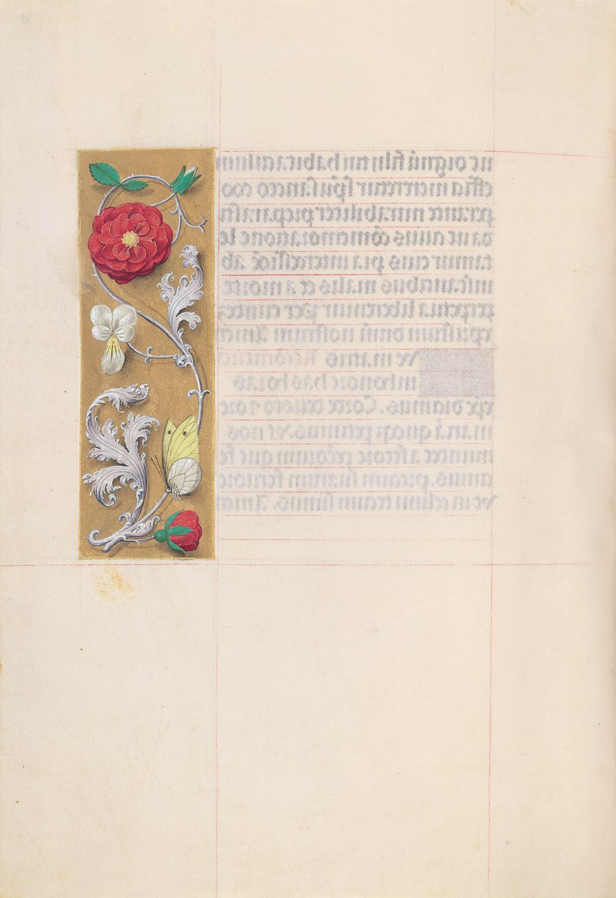 Hours of Queen Isabella the Catholic, Queen of Spain: Fol. 86v, ca. 1500. av Master of the First Prayerbook of Maximillian