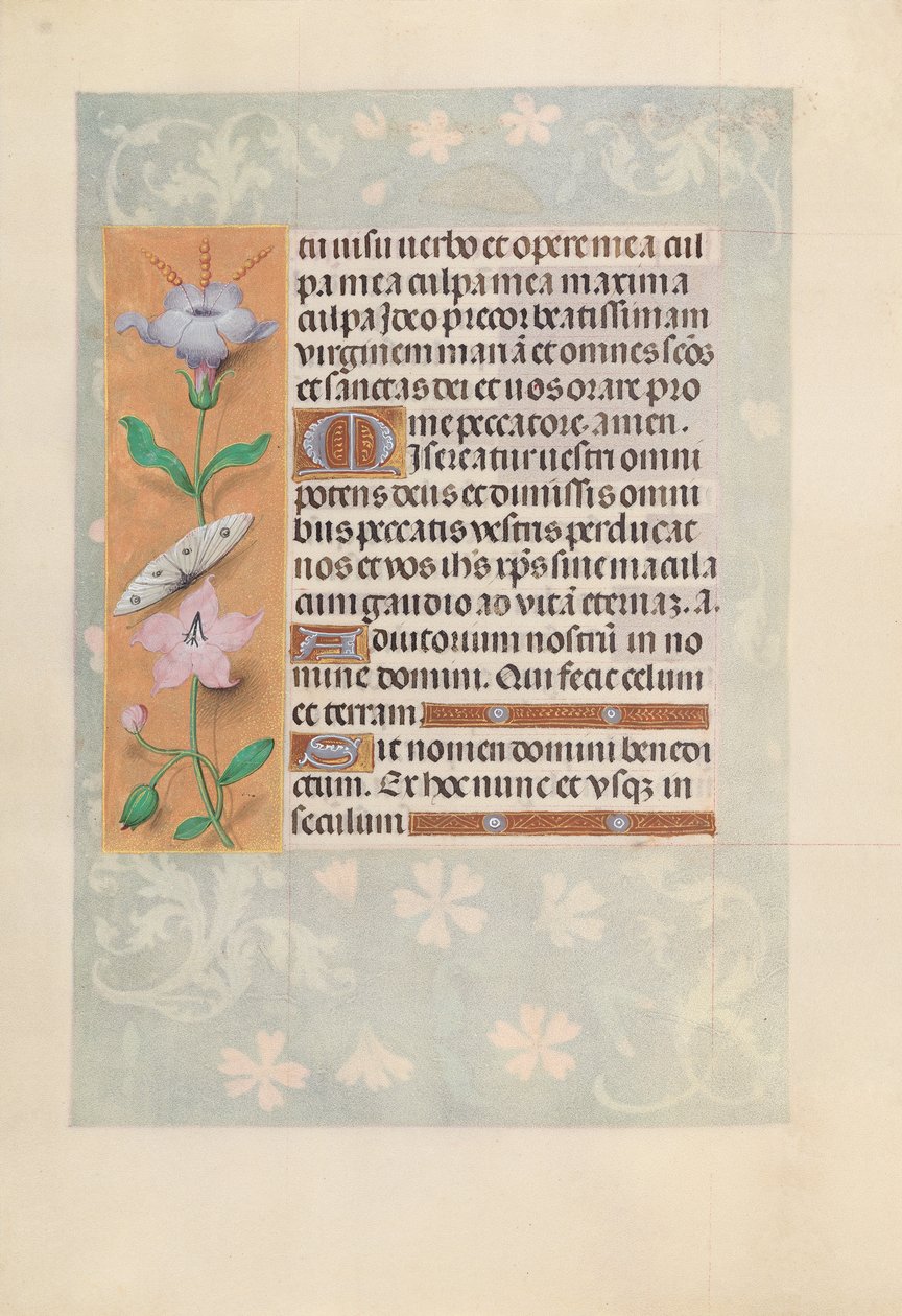 Hours of Queen Isabella the Catholic, Queen of Spain: Fol. 88v, ca. 1500. av Master of the First Prayerbook of Maximillian