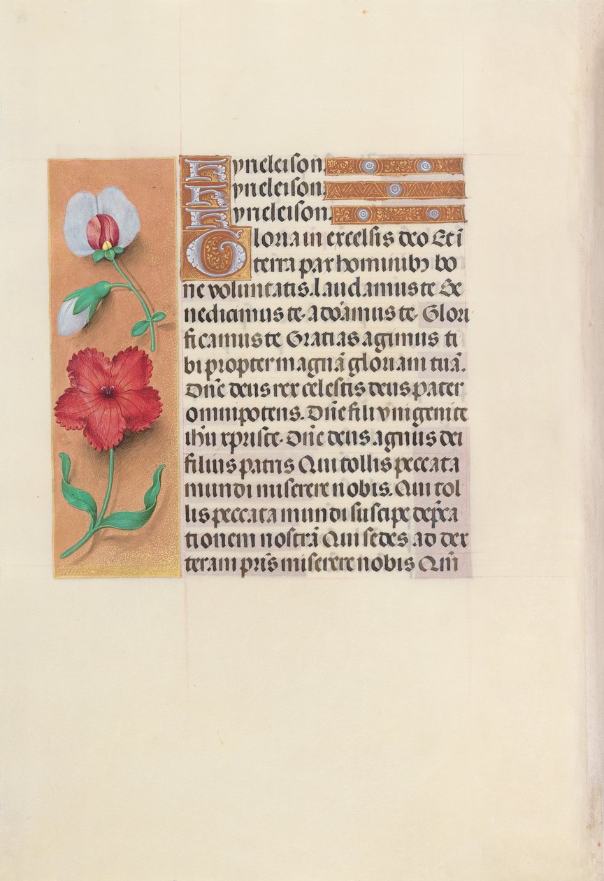 Hours of Queen Isabella the Catholic, Queen of Spain: Fol. 89v, ca. 1500. av Master of the First Prayerbook of Maximillian