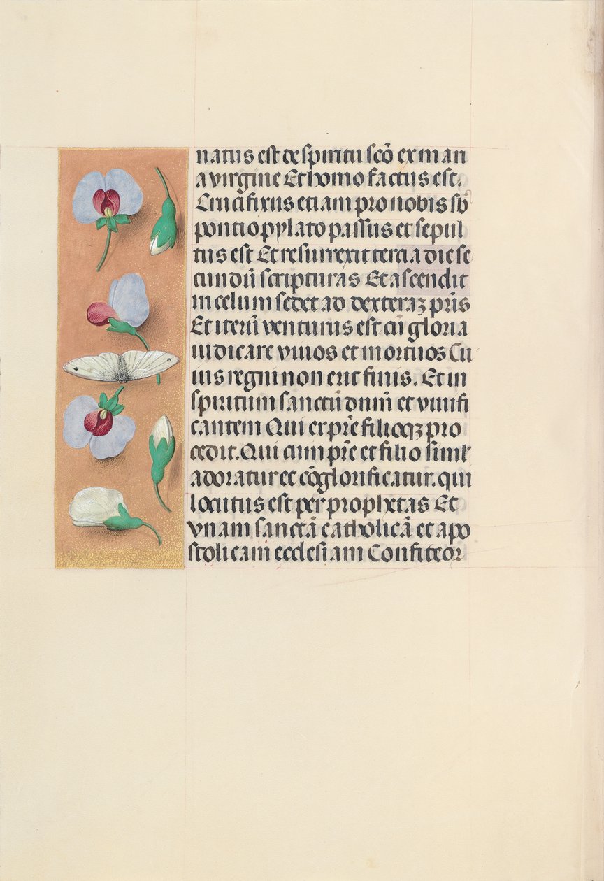 Hours of Queen Isabella the Catholic, Queen of Spain: Fol. 91v, c. 1500. av Master of the First Prayerbook of Maximillian