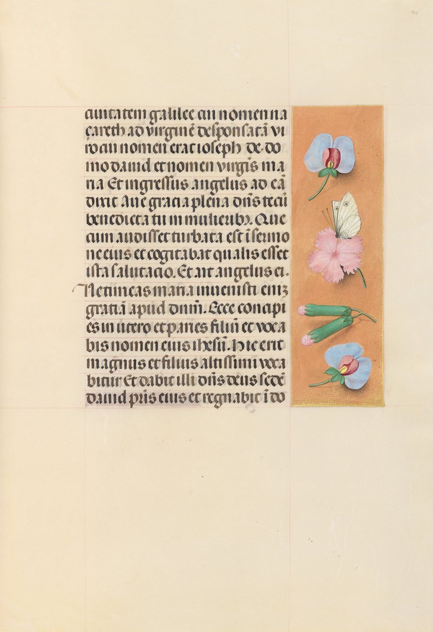 Hours of Queen Isabella the Catholic, Queen of Spain: Fol. 94r, ca. 1500. av Master of the First Prayerbook of Maximillian