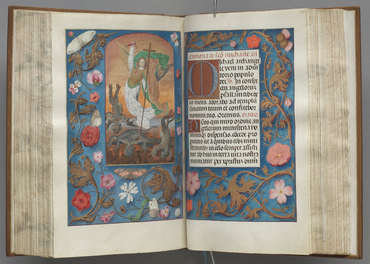 Timer for dronning Isabella den katolske, dronning av Spania, ca. 1500. av Master of the First Prayerbook of Maximillian