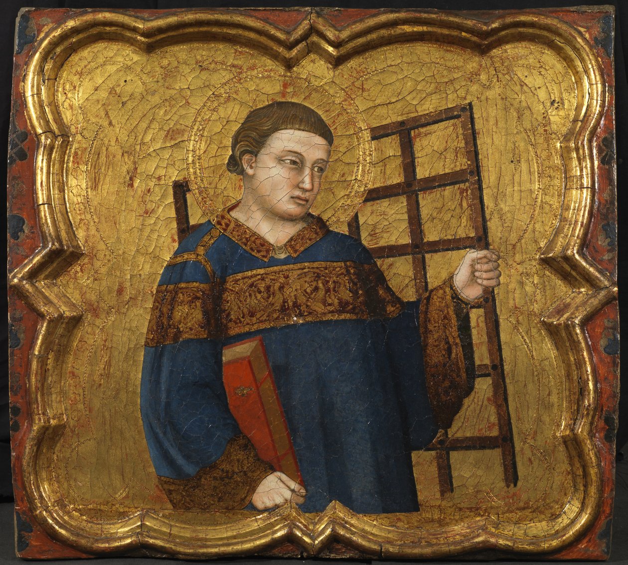 St. Lawrence, ca. 1335 (tempera og bladgull på panel) av Master of the Fogg Pieta