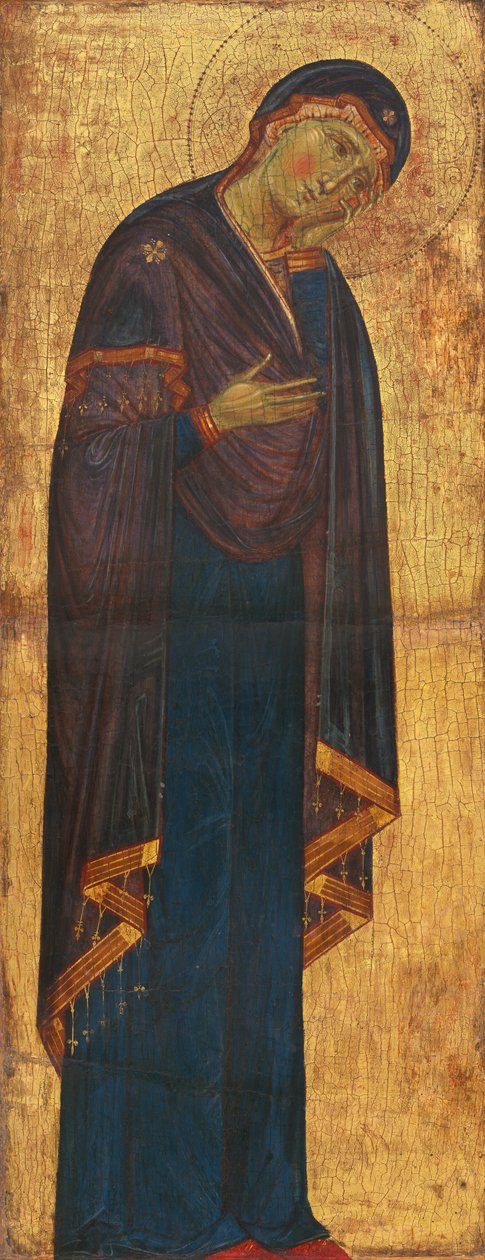 Den sørgende Madonna, ca. 12701275. av Master of the Franciscan Crucifixes