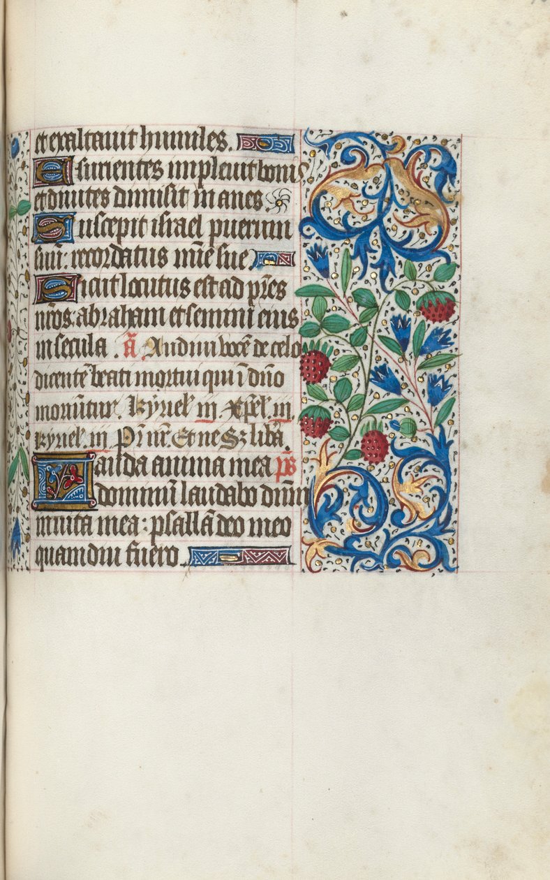 Timebok Bruk av Rouen: fol. 108r, ca. 1470. av Master of the Geneva Latini