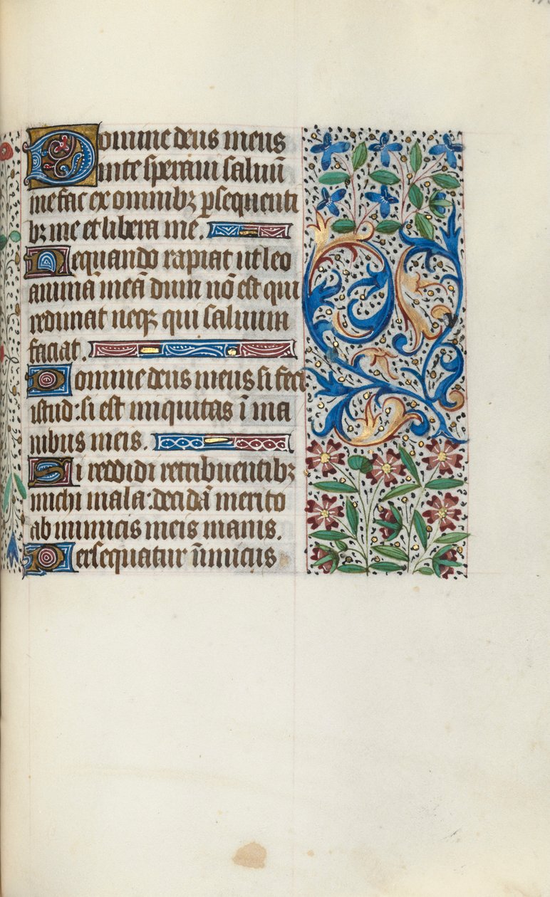Timebok Bruk av Rouen: fol. 113r, ca. 1470. av Master of the Geneva Latini