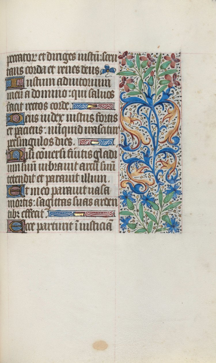 Timebok Bruk av Rouen: fol. 114r, ca. 1470. av Master of the Geneva Latini