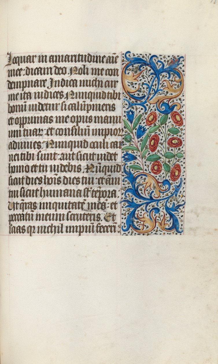 Timebok Bruk av Rouen: fol. 116r, ca. 1470. av Master of the Geneva Latini