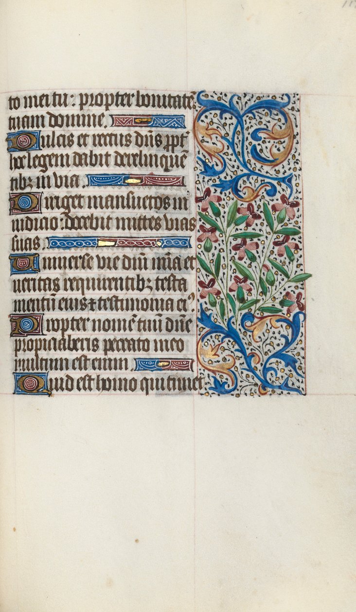 Timebok Bruk av Rouen: fol. 119r, ca. 1470. av Master of the Geneva Latini