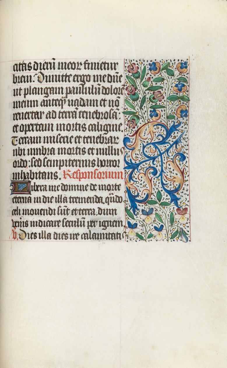 Timebok Bruk av Rouen: fol. 133r, ca. 1470. av Master of the Geneva Latini