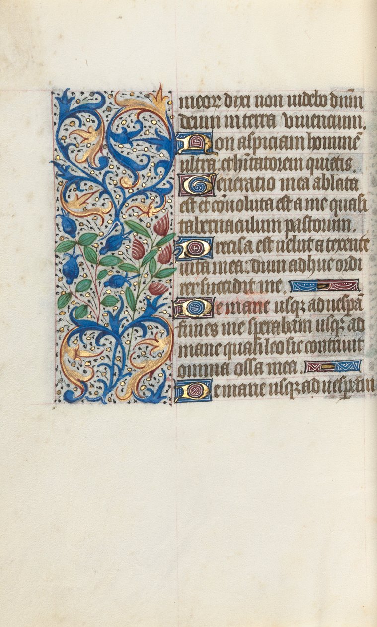 Timebok Bruk av Rouen: fol. 139v, ca. 1470. av Master of the Geneva Latini